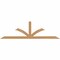 Ekena Millwork Richland Smooth Timber Gable Bracket, Western Red Cedar, 84"W x 24"H x 1 1/2"D x 3 1/2"F, 7/12 Pitch GBW084X24X0204RIC00SWR - alternate 1